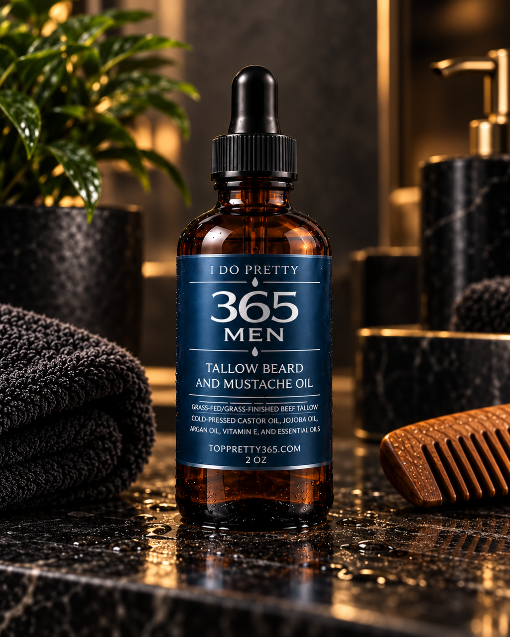 Aceite para barba y rostro