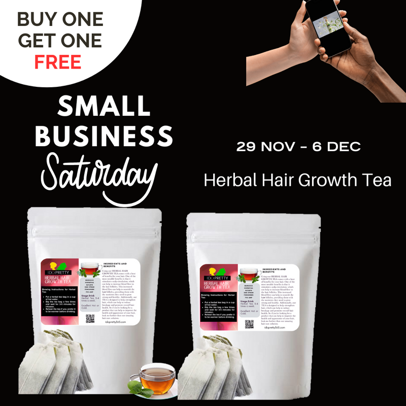 Small Business Saturday- Herbal Hair Growth Tea