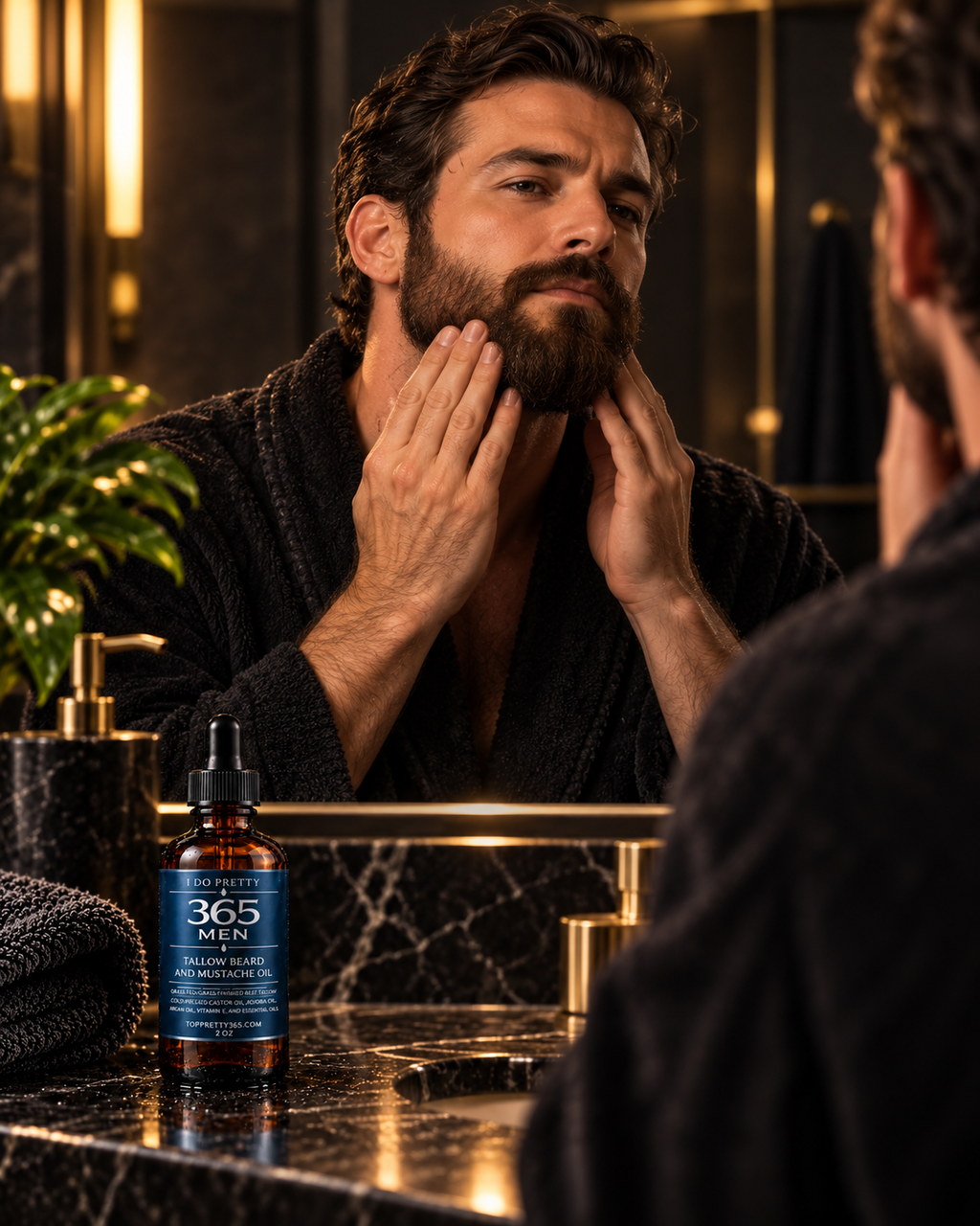 Aceite para barba y rostro