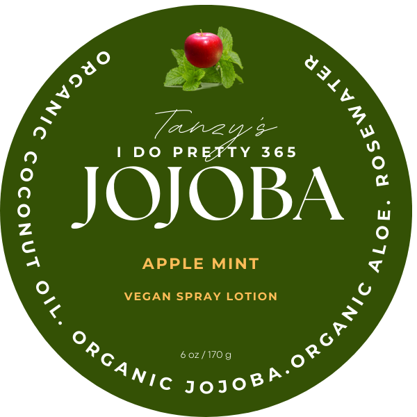 Jojoba  Applemint Spray Lotion  Vegan