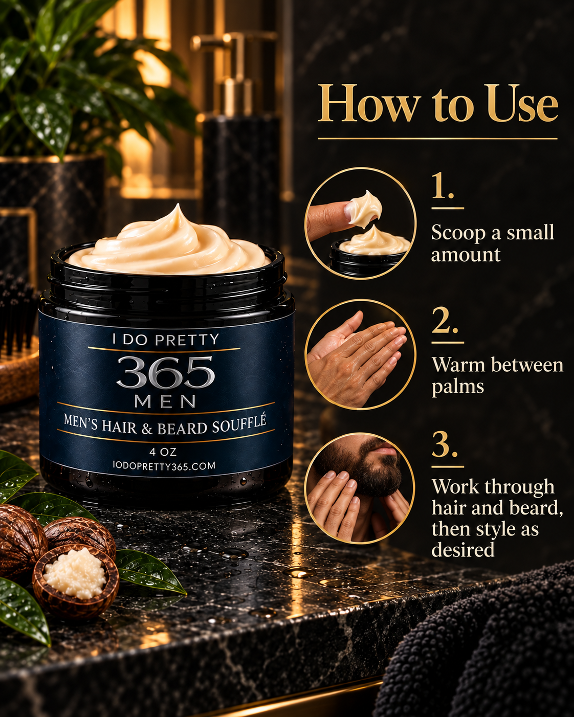 Men’s Hair & Beard Soufflé