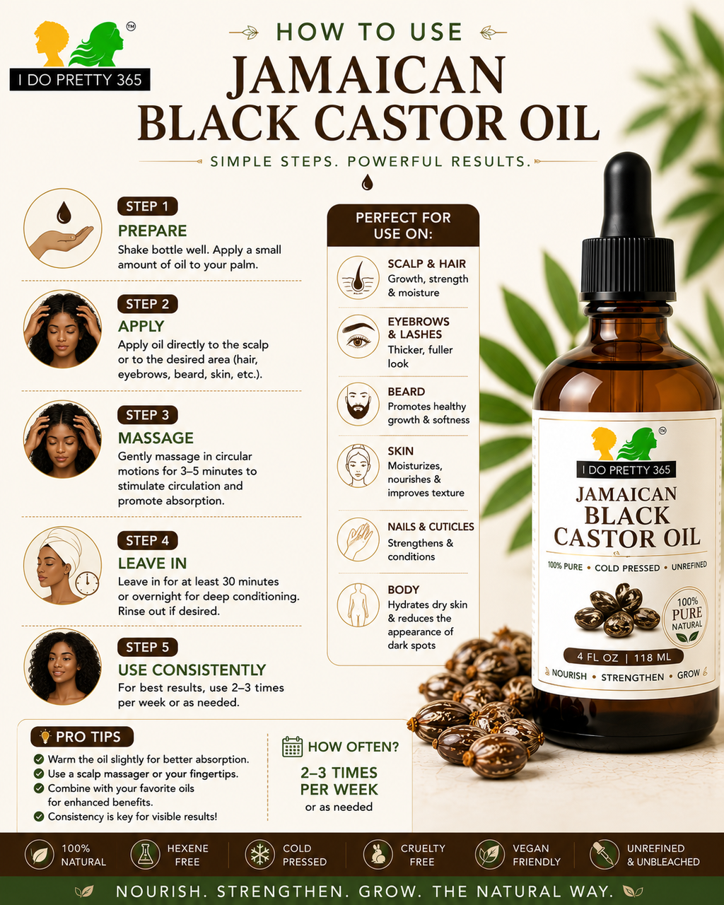 Jamaican Black Castor Oil