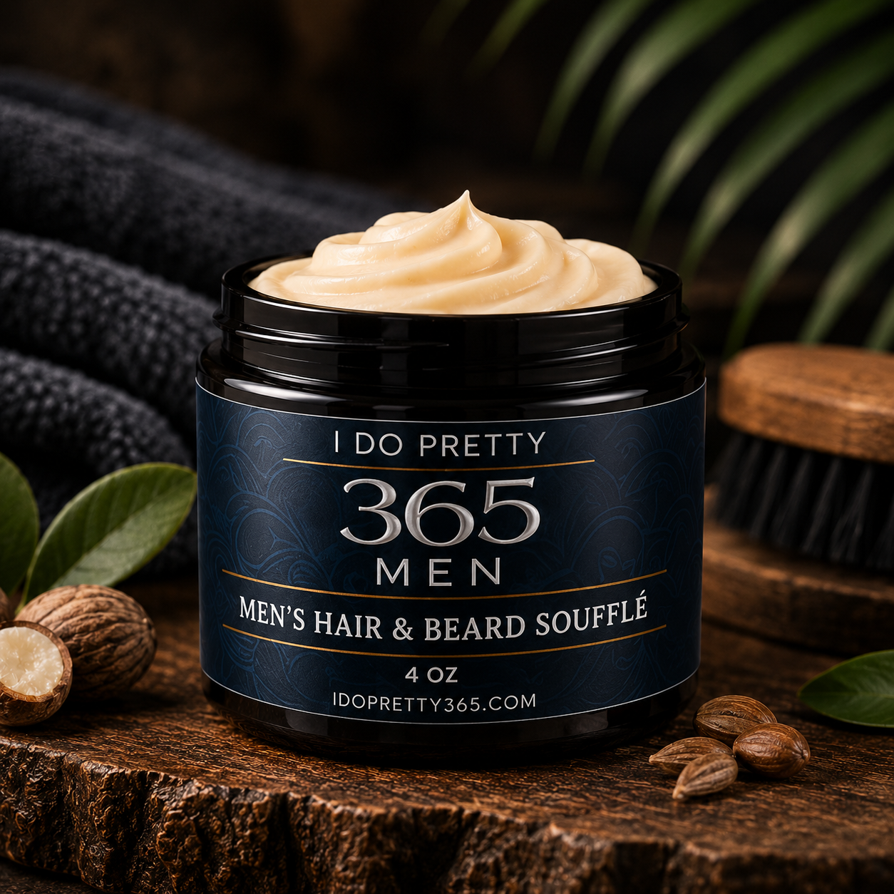 Mens Hair and Beard Soufflé