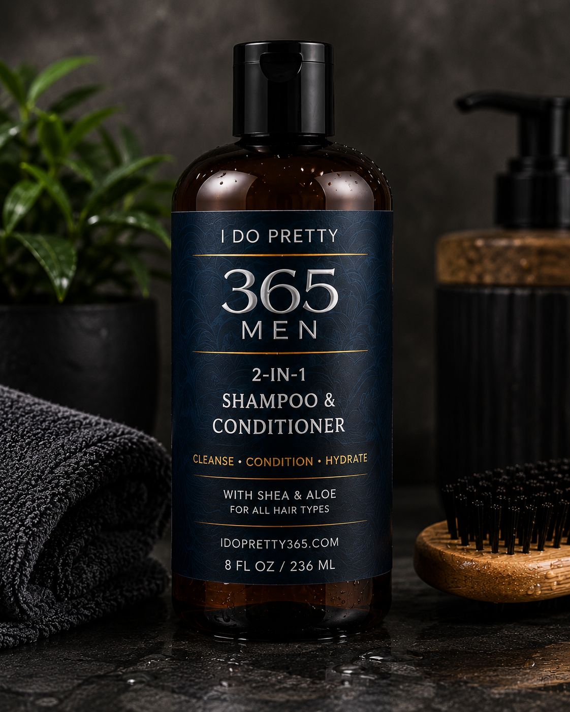 Mens 2 in 1 Shampoo and Conditioner