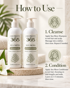Sea Moss Shampoo & Conditioner Set