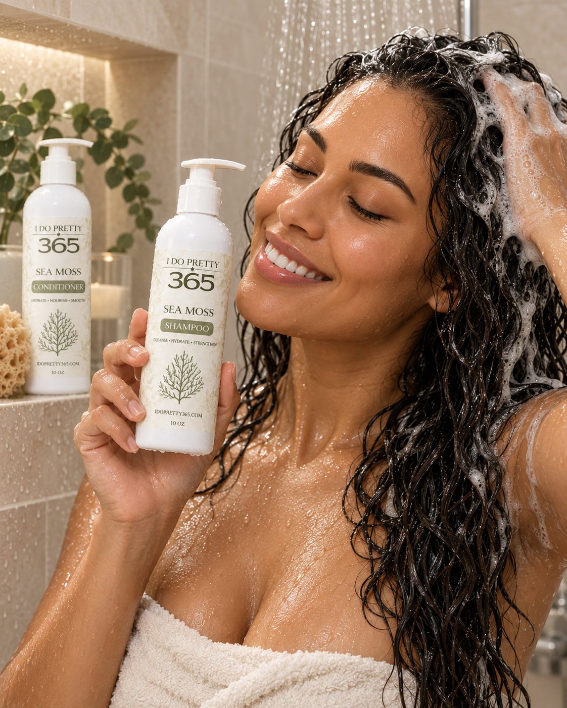 Sea Moss Shampoo & Conditioner Set