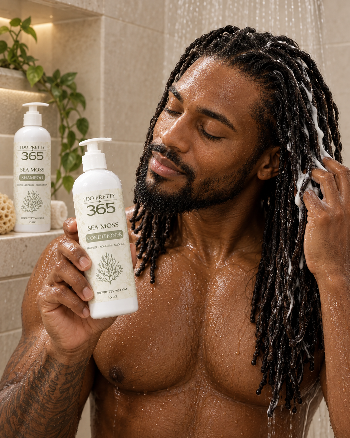 Sea Moss Shampoo & Conditioner Set