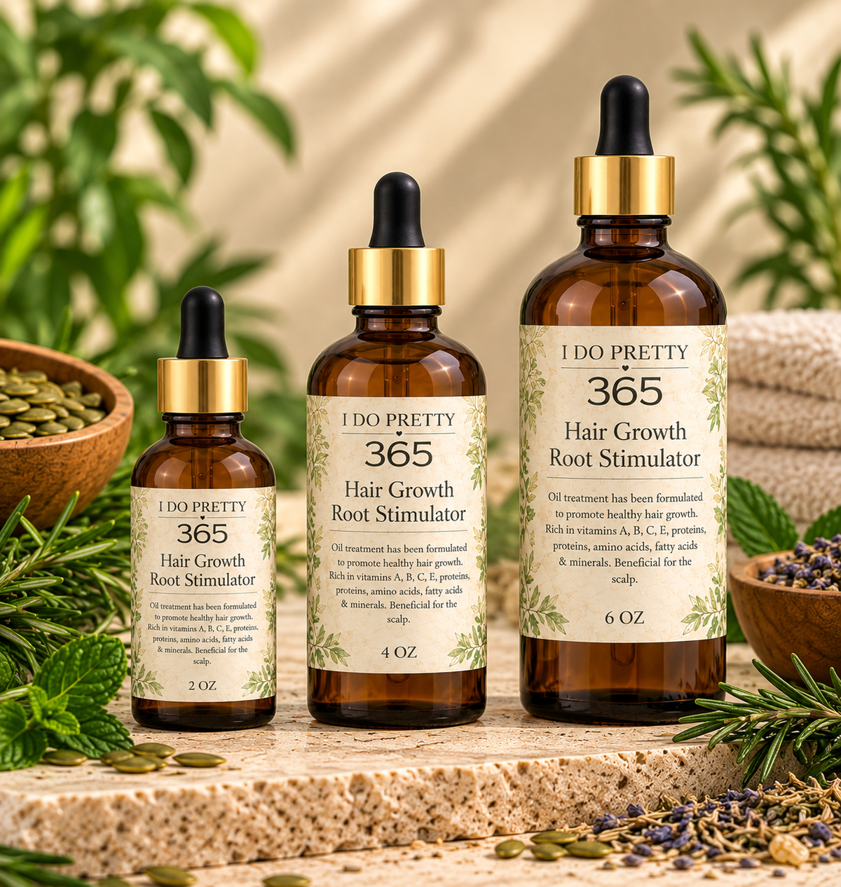 Hair Oil Root Stimulator