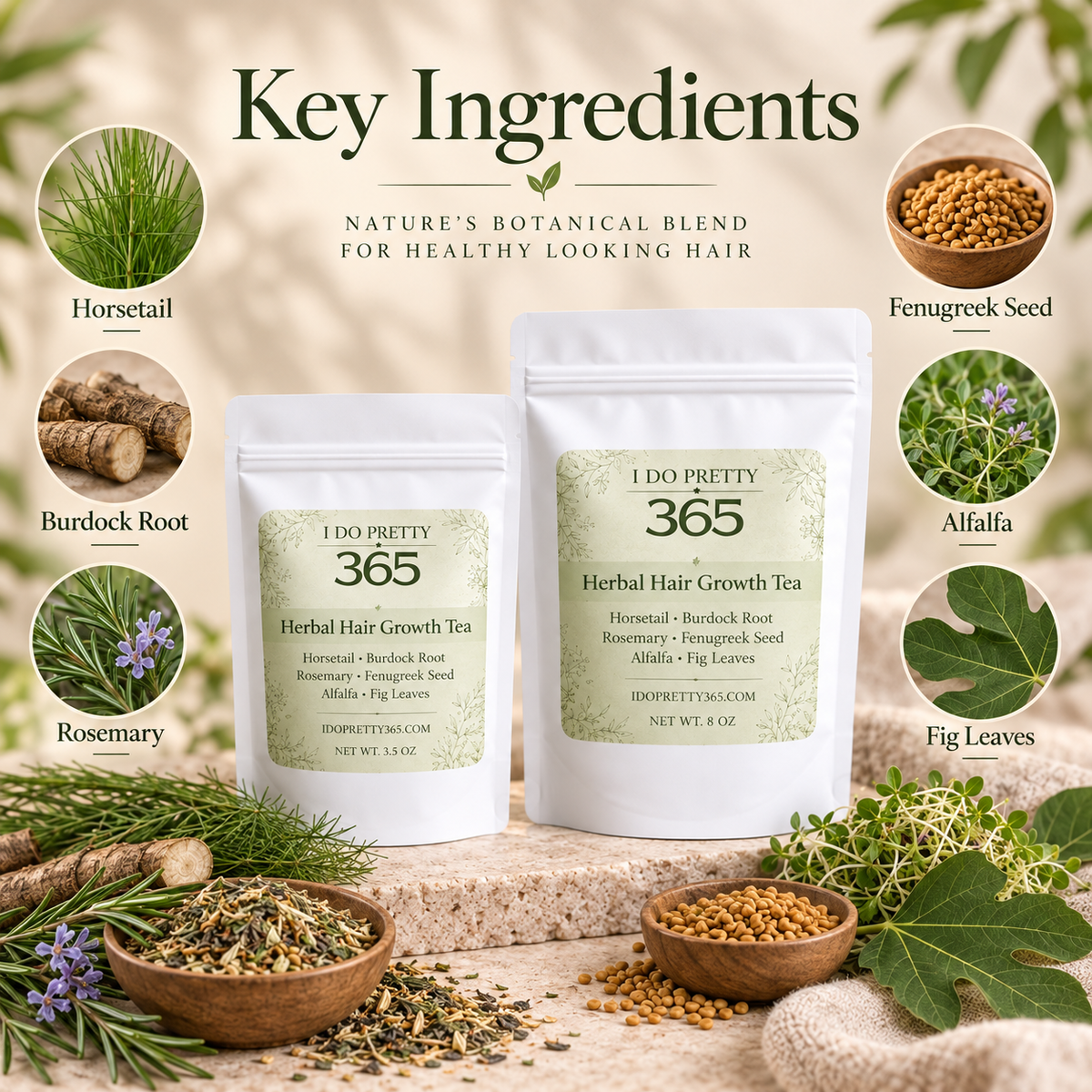 Herbal Hair Growth Tea