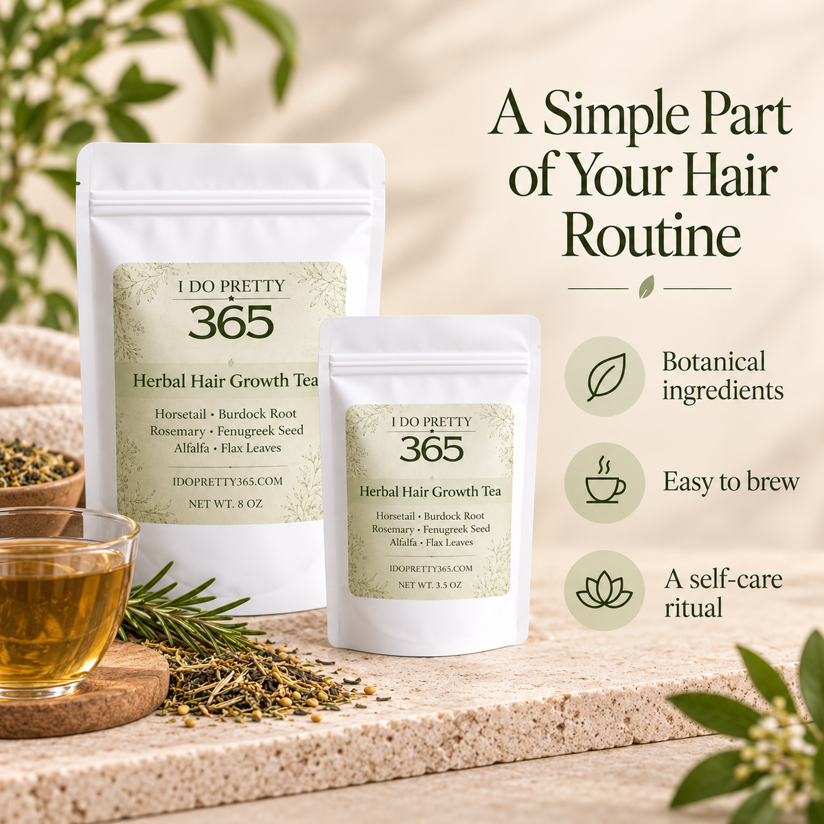 Herbal Hair Growth Tea