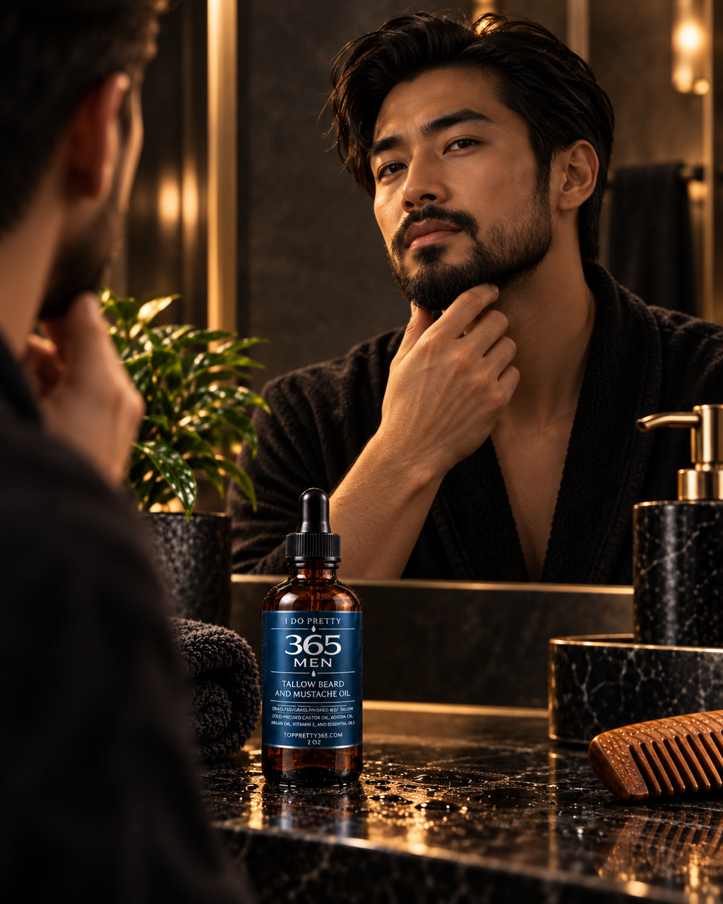 Aceite para barba y rostro