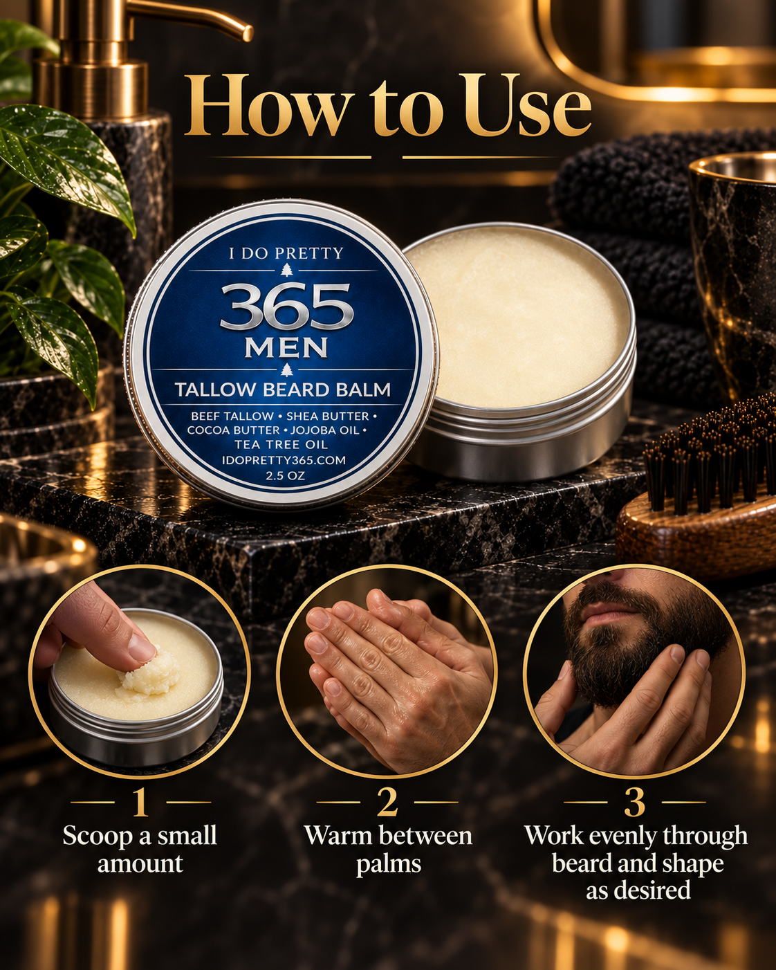 BÁLSAMO DE SEBO PARA BARBA