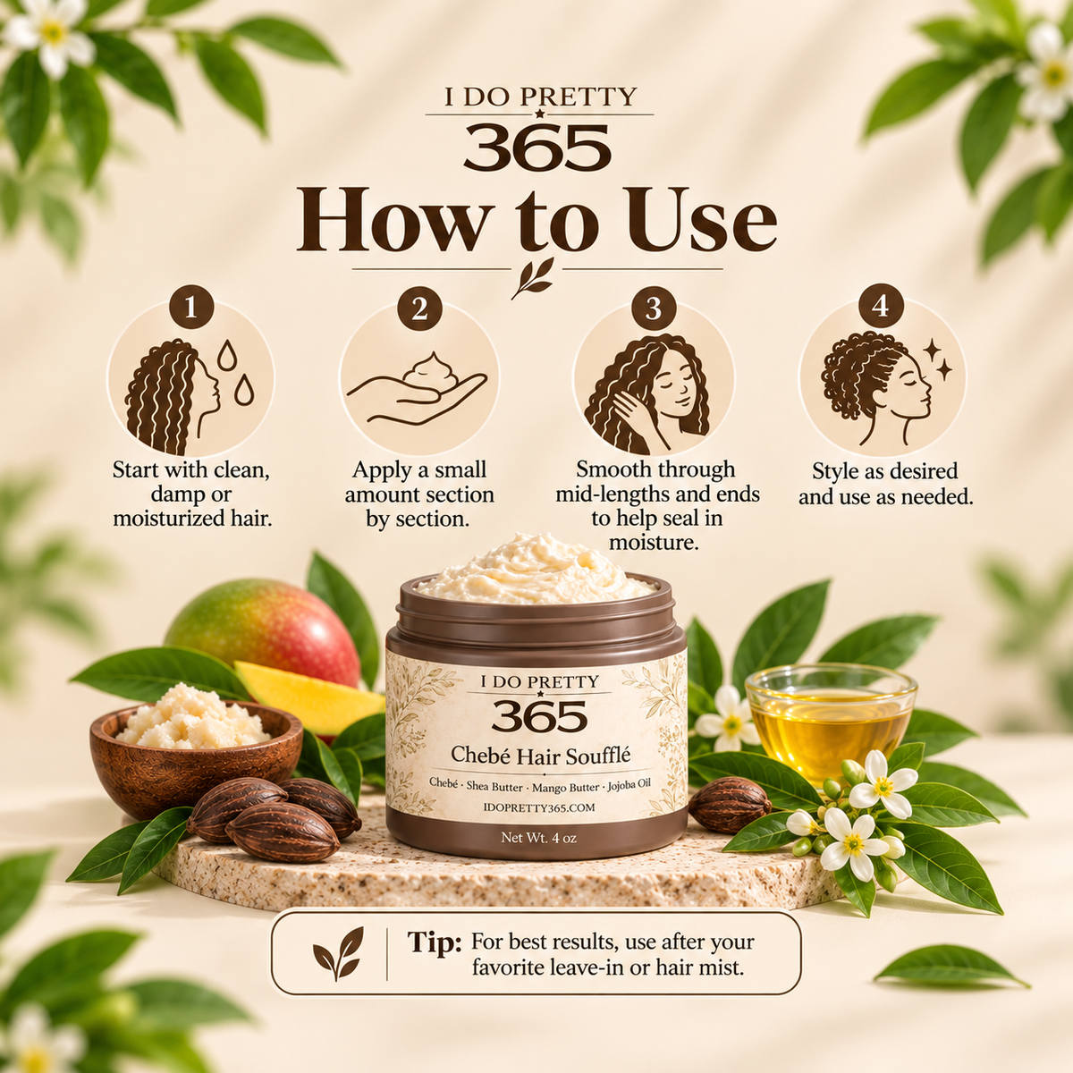 Chebé Hair Soufflé