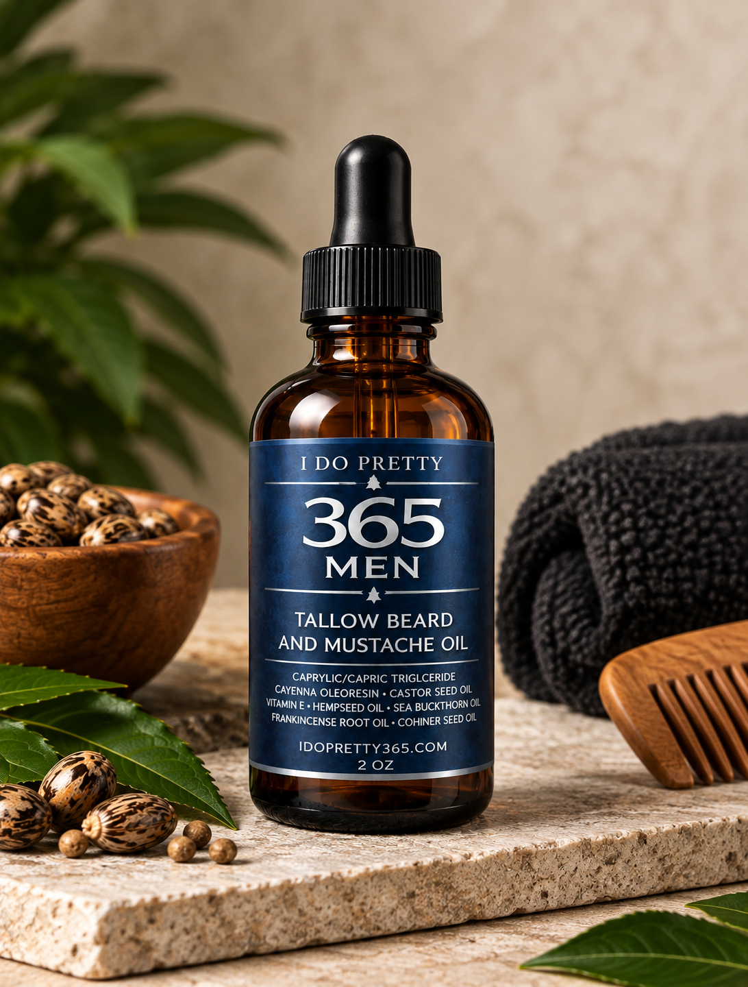 Aceite para barba y rostro