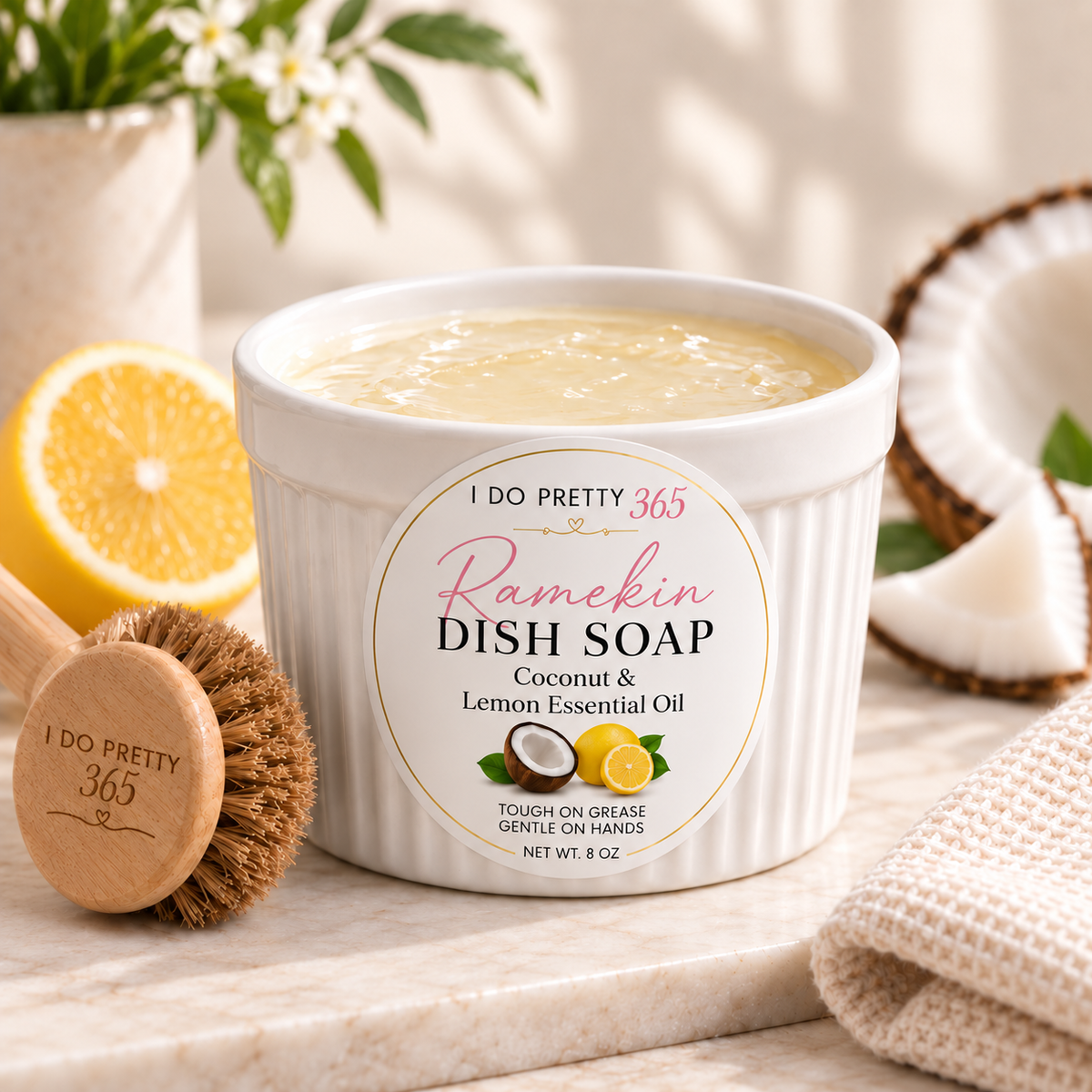 Ramekin Dish Soap