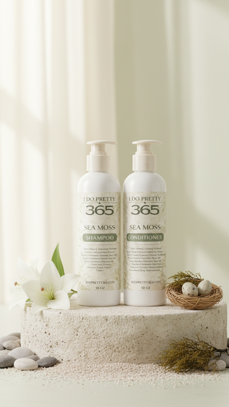 SEA MOSS SHAMPOO AND CONDITIONER SET
