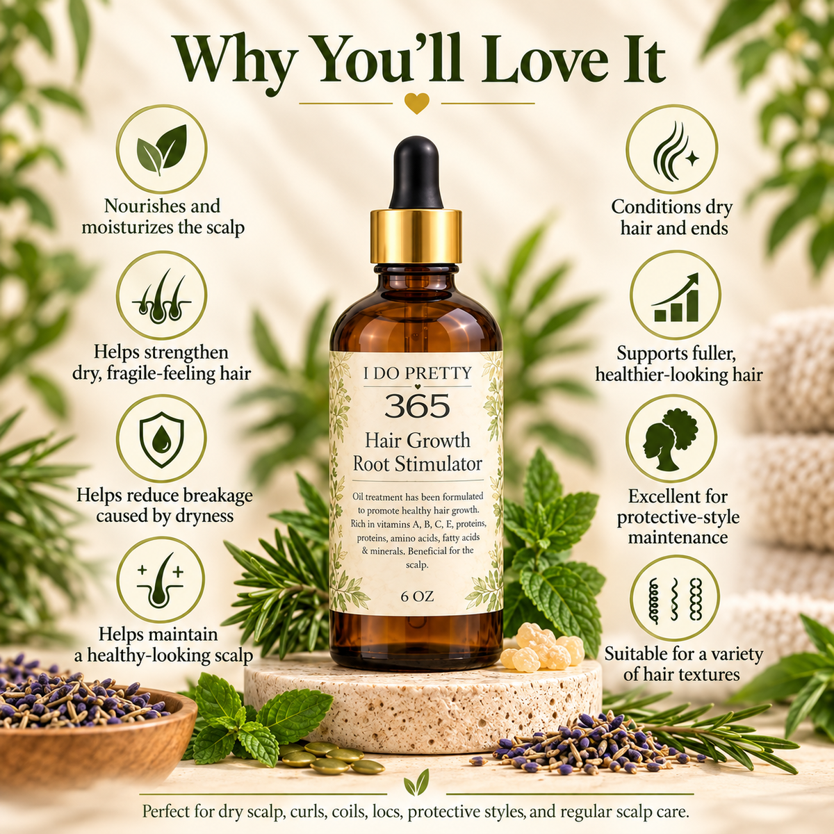 Hair Root Stimulator Oil