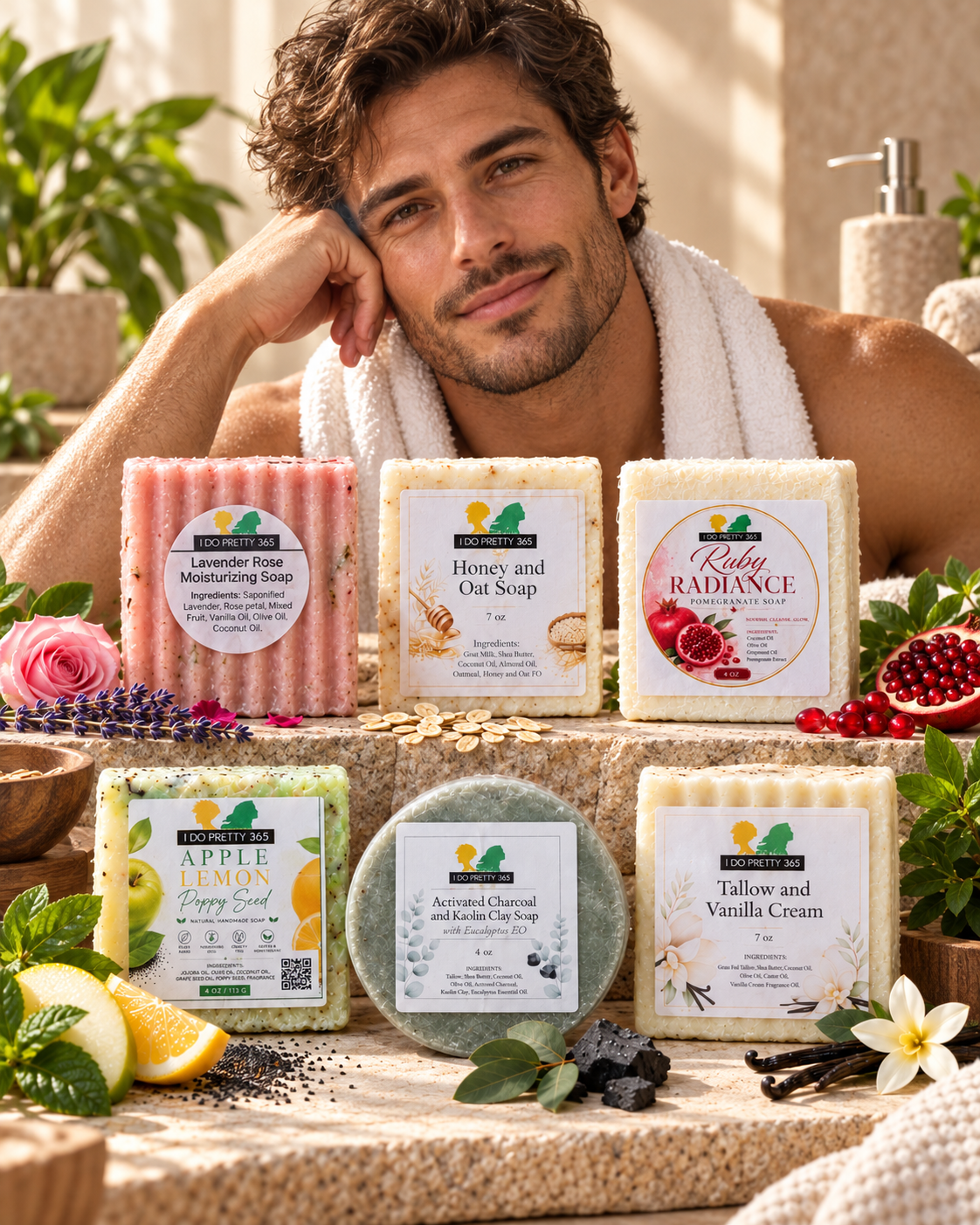 Soap Bars 3 for $25 Mix & Match (4 oz Bars Only)