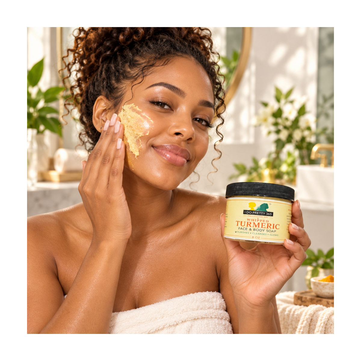 Turmeric Whipped Soap