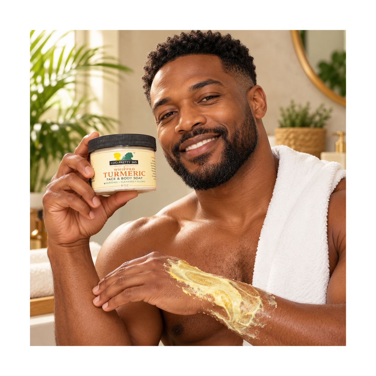 Turmeric Whipped Soap